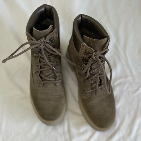 Timberland Carnaby Cool 6” Boot Olive Women’s size 7.5 - Picture 6 of 15
